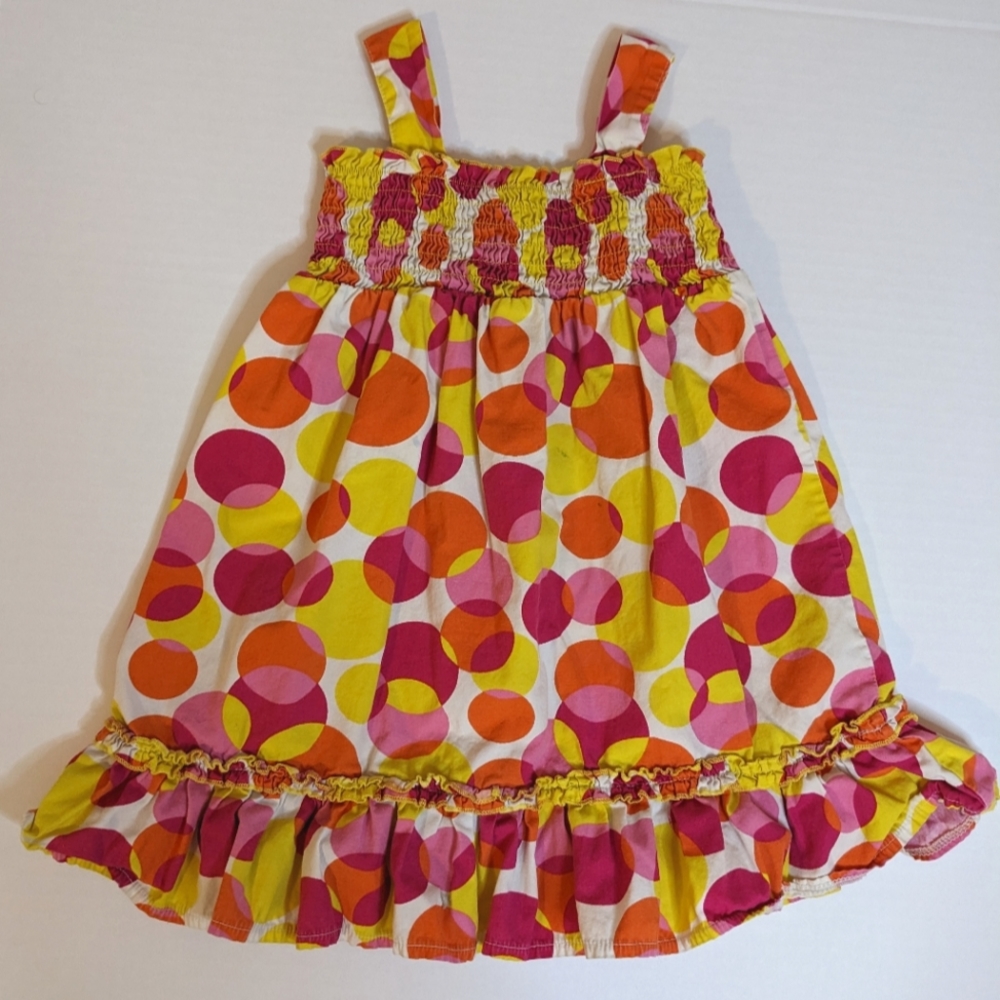 Lilybird Polka Dot colorful sun dress Size 24 months